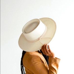 Gigi Pip Bre Pork Pie Straw Hat